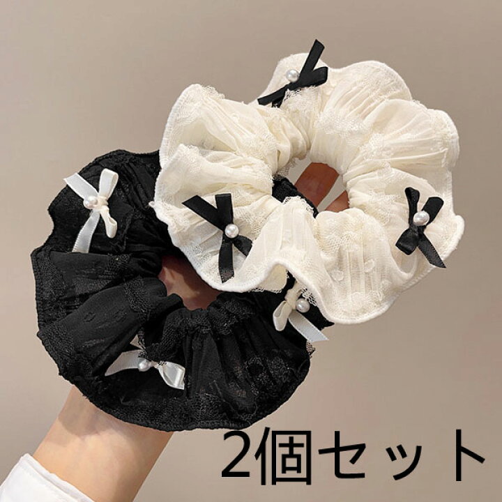楽天市場】シュシュ2色2個セット☆送料無料☆ヘアゴムシュシュ 直径約 ★新品★ アイナナ シュシュ CD ヘアゴム 千3点セット