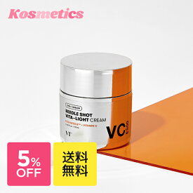 ＼5%OFF+送料無料／【VT cosmetics】【 VT リードル ショット ビタ ライト クリーム 50ml】 フェイスクリーム 高 保湿 グルタチオン 高濃度 ビタミン エイジングケア 保湿 弾力 毛穴 皮脂 くすみ 集中ケア 美肌 透明 ツヤ肌 韓国 コスメ 美容 スキンケア 化粧品 正規品_SS