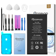 KOSPAOO for iPhone 14 バッテリー 交換 大容量3590mAh 3.87V 9.4%増量 A2863電池 日本語説明書 PSE認証 …