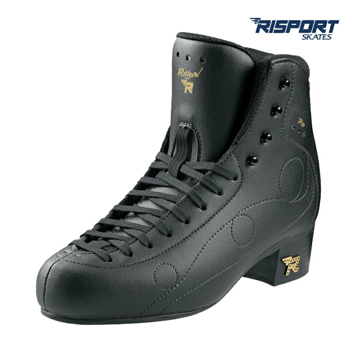楽天市場】RISPORT スケート靴 ROYAL PRO -Black C幅 : スケート靴 