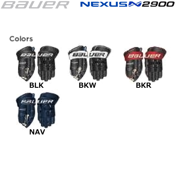 BAUER グローブ S18 ネクサス N2900 シニア【SALE!!】 | スケート靴・用品の小杉スケート