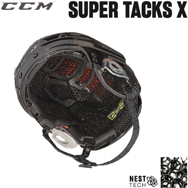 楽天市場】CCM ヘルメット スーパータックス X アイスホッケー