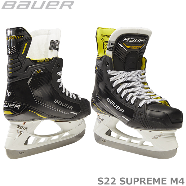 楽天市場】BAUER スケート靴 S22 シュープリーム M4 インター アイス 