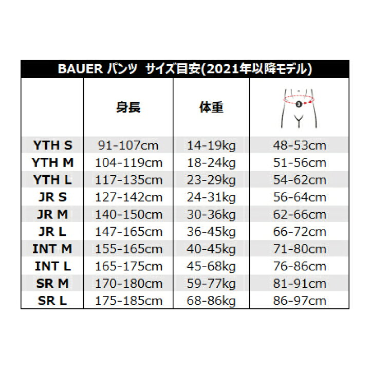 楽天市場】BAUER パンツ S24 HP エリート インター アイスホッケー 