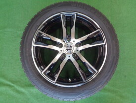 205/55R17　17インチ　ダンロップ　ウィンターマックスWM02　7.5J-17　ケレナーズ　中古スタッドレス　4本セット　神奈川県