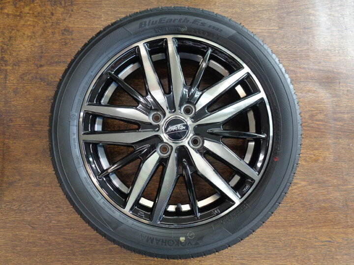 楽天市場】4.5J-15インチ 4H100 +45 Fディレクション 165/55R15 ES32 