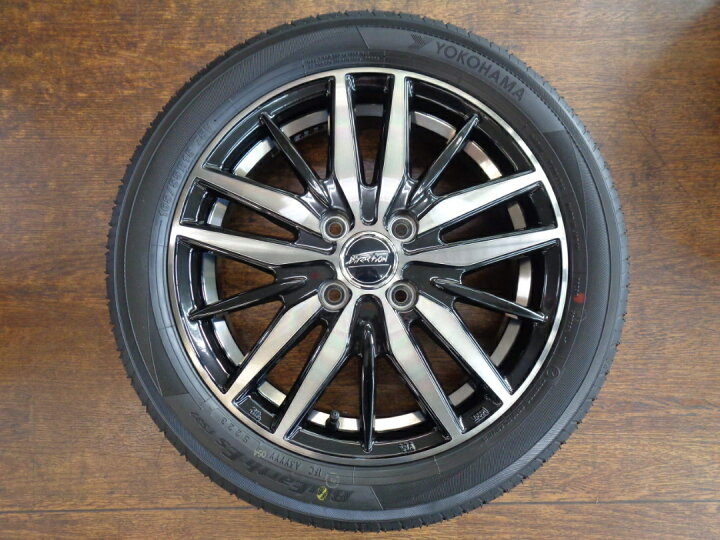 楽天市場】4.5J-15インチ 4H100 +45 Fディレクション 165/55R15 ES32