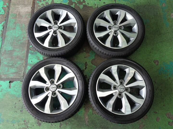 楽天市場】4.5J-15インチ 4H100 +46 日産 デイズ 純正 165/55R15  