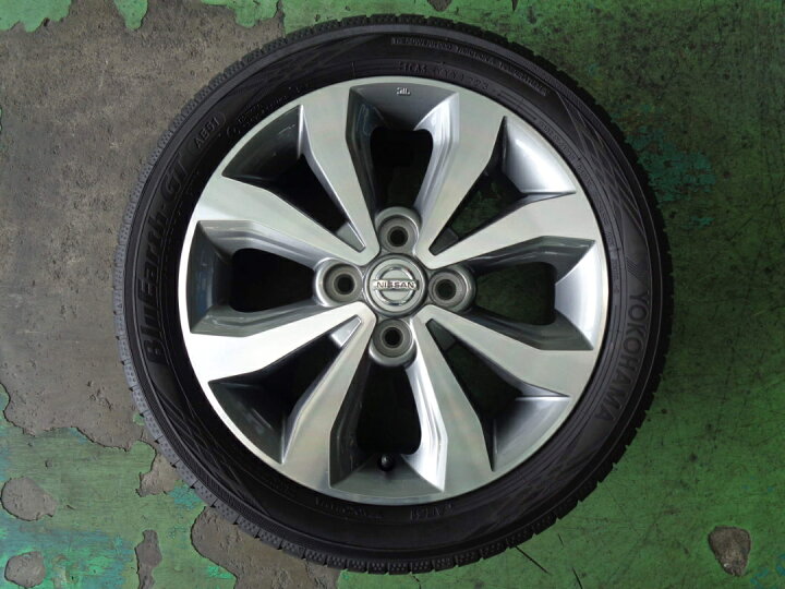 楽天市場】4.5J-15インチ 4H100 +46 日産 デイズ 純正 165/55R15 