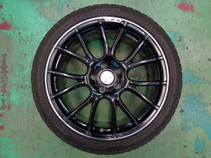 楽天市場】8.5J-19インチ 5H114.3 +45 レアマイスター LM-S ヴェネート 