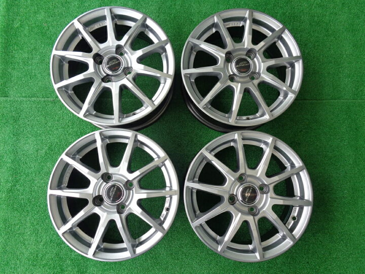楽天市場】5.5J-14インチ 4H100 +48 シュナイダー SLC 中古 アルミ 