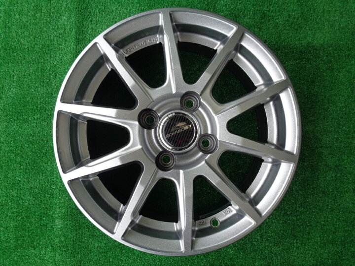楽天市場】5.5J-14インチ 4H100 +48 シュナイダー SLC 中古 アルミ 