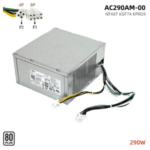 Vi Dell Optiplex 3020 7020 9020 Precision T1700 PowerEdge T20 290W djbg PSU P2W4R KPRG9 PCB045 H290AM-00 L290AM-00 PS-3291-1DB HK390-11PP t@[rbV 8PIN+4PIN PCP[Xd