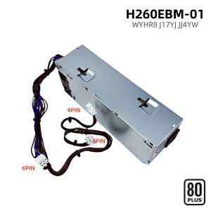 Vi Dell Optiplex 3080 3090 5080 5090 7080 7090 MT djbg 260W AC260EBM-01 H260EBM-01 D260EBM-01 L260EBM-01 6s4s4s 6PIN+4PIN+4PIN PCP[Xpd WYHR8 J17YJ JJ4YW