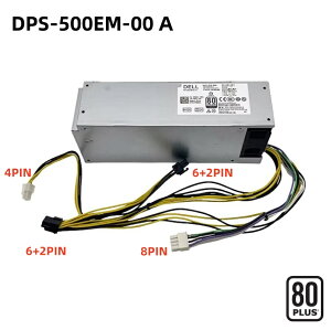 Vi f Dell Optiplex 3040 3050 3650 3046 3250 3653 3890 5040 7040 MTp 500W djbg 8s+4s+i6+2js*2 fXNgbv DPS-500EM-00 A du 8-PIN PCP[Xd