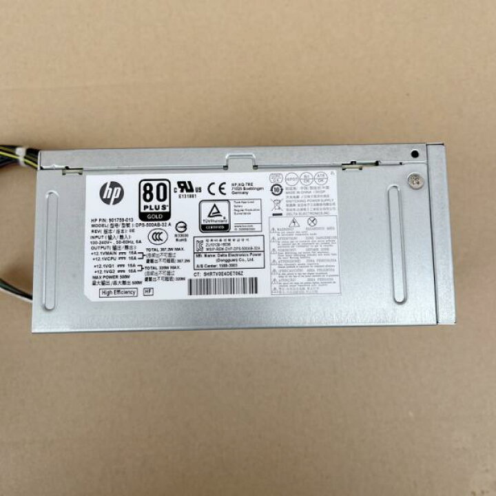 楽天市場】純正新品 DELTA製 HP Z2 800 880 G3 G4 500W デスクトップ 