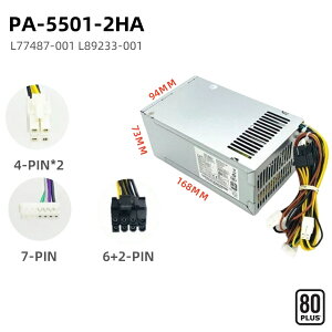 Vi HP ProDesk 280 282 285 288 480 600 800 G3 G4 G5 pPA-5501-2HA 500W 4PIN+4PIN+7PIN OtBbNJ[h6+2PIN djbg L77487-001 L89233-001 PCP[Xd