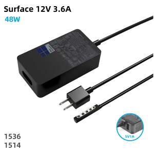 Vi Microsoft Surface RT1 RT2 Surface Pro2 Pro1p 48W 12V 3.6A ACA_v^[ 1536 [d PCd USB 5V1A RlN^ 43W+5W [d 1514 1601Ή p\Rd PCd dP[ut