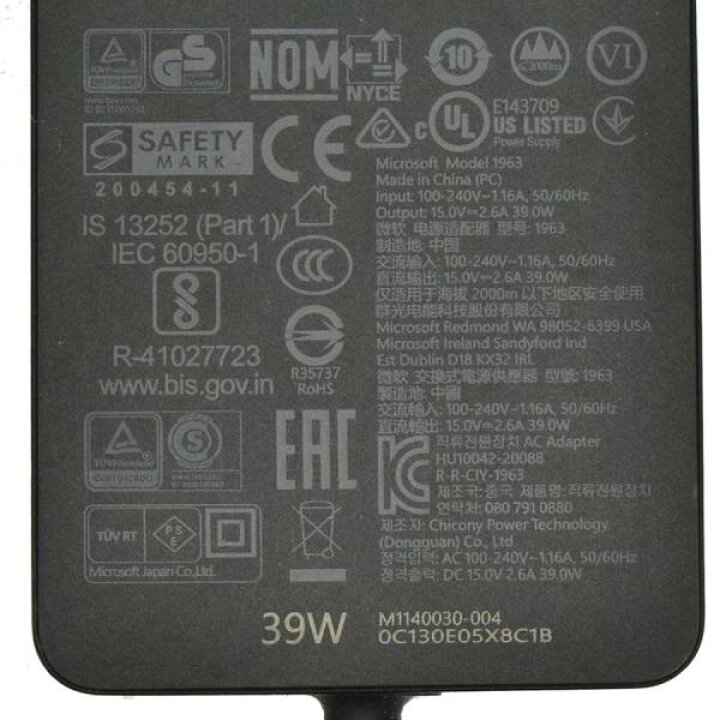 楽天市場】純正新品 Microsoft Surface Laptop Go/Go 2 Surface Pro 9