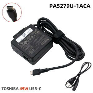 Vi  TOSHIBA 5V/3A, 9V/3A, 12V/3A, 15V/3A, 20V/2.25A 45W TYPE-C 45W PD ACA_v^[PA5279U-1ACAm[gp\RUSB-C USB[dTypec dynabookp VC72 VZ72 VZ62 VZ42 V82 V72 V62 V42Ȃ KPCd PSEt 2PINdl 