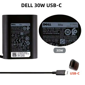 Vi DELL 30W USB TYPE-C d ACA_v^[ HA30NM150/DA30NM150/LA30NM150HA USB-C 20V 1.5A [d DELL XPS 13 (9365) (9300)2-in-1 (9360) Latitude 7275 7370 7380 7390 7400 7480 DELL Inspiron 14 15 5000 Vostro 13 14 5000 Power Delivery (PD) 