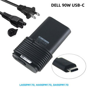 Vi DELL f LA90PM170 HA90PM170 DA90PM170 20V4.5A 90W ACA_v^[ 5V/9V/15V/20V~3A/3A/3A/4.5A PCd PSEKi Thunderbolt3 USB-C TYPE-C [d PCdP[u0M9TG5 0GXFW2 0N86KM Ή dR[ht dP[u