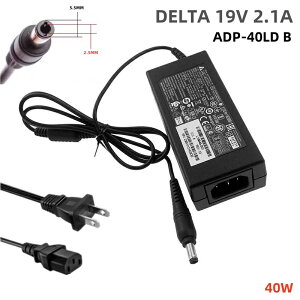Vi DELTA ADP-40LD B 19V 2.1A 40W ACA_v^[ For HP N220 N240 N270 25ES AOC PHILIPS ASUS LCDj^[Ή p[TvC `[W[RlN^F5.5mm*2.5mm [d p\Rd PCd uPSEF؎擾
