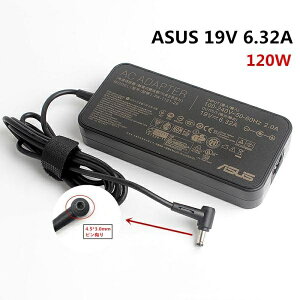 Vi ASUS 19V 6.32A ASUS UX501J G60VW ROG G60J G60V W6700 ROG G501JW N501J UX501V YX570U YX570ZDȂǗp ACA_v^[ dA_v^ PA-1121-28 ADP-120RH B A15-120P1A ݊ PCd PSE 4.5mm*3.0mm [d p\Rd d
