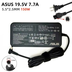 Vi ASUS 19.5V 7.7A ROG G72G G73Y G73GX FX80G N71Y N73 G74SX GL503G GL503GE NX90J G53JW G150S G170SpPCd PSE RlN^[5.5*2.5mm ACA_v^[A17-150P1A ADP-150NB PCd p\Rd dP[u CHICONY A14-150P