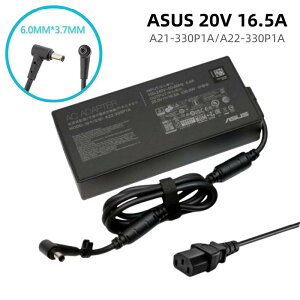 Vi ASUS 20V 16.5A ROG Strix Scar 17 18 Strix G18 (2023) G814 Scar 16 G733CX ROG Zephyrus Duo 16pA21-330P1A A22-330P1A 330W ACA_v^[ [d PCd 280W ACA_v^[ AD330-00E 6.0mmU3.7mmUisjm[gPCp PSE 