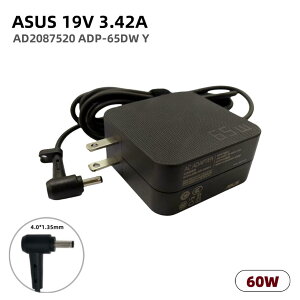 Vi ASUS 19V 3.42A 65W UX301LA UX302LG UX303LN UX32LN TP300LD U38DT UX42VS UX52VS A441/541U X/A/F456/556U/FL5900/F540U/X553MpAC ADAPTER AD2087520 ADP-65DW X (4.0mmU 1.35mmU) p[TvC RlN^ TYPE-C [d p\Rd