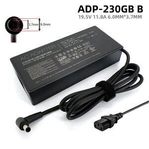 Vi ASUS 19.5V 11.8A ADP-230GB B ACA_v^[GAMING SCAR 2 GL504GW GL504GM GL702 GL702VS GL703 GL703GM G704 GL704 GL702 ROG G531p 230W ACA_v^[ AD230-00E 6.0*3.7mmUisjm[gPCp[d PSE p\Rd