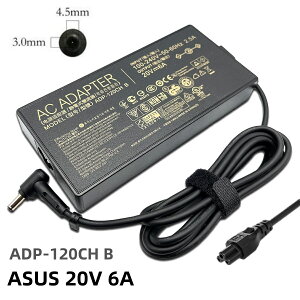 Vi ASUS ADP-120CH B 20V 6A 120W ACA_v^[Vivobook Pro M3500 ZenBook Flip 15 Q537FD Q547FD Q506FA UX534FT MSI GF63 GF75 pADP-120RH B ADP-120CD B݊ PCd PSE RlN^[4.5*3.0mm [d p\Rd dP[