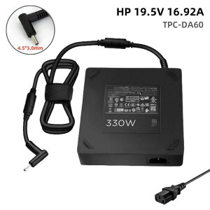 Vi HP omen 17-ck1000 17-ck2000 17-cm2000 RTX 4080 4090 OMEN 7 Plus 17-ck0010nr 17t-ck100p19.5V 16.92A ACA_v^[HP TPN-DA60 M34531-003 M34603-001 ADP-330BB BF TPN-Q266 330W[d PCd 4.5*3.0MM ADP-330BB BA PSEKi 19.5V 16.9A 