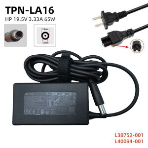 Vi HP 19.5V 3.33A 65W ACA_v^[TPN-LA16 7.4*5.0MM m[gp\R[d TPN-LA16/CA16/DA17/LA17 PCd PSEKi L38752-001 L40094-001 PN:L39752-001 PA-1650-20HM Ή dR[ht
