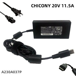 Vi Chicony A17-230P1B 20V 11.5A ACA_v^[ 230W MSI GE66 GE76 Raider GP66 GP76 Leopard Gaming Laptop p dA_v^  ^USB RlN^ p\Rd ȂǗp PCd A230A037P dP[u d