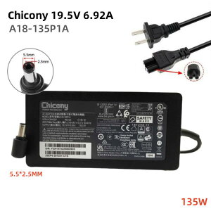 Vi Chicony A18-135P1A 19.5V 6.92A ACA_v^[ 135W MSI GL62M GL72 GL72M GP62 GP62MX GP62X MS-16J9 MS-16J51 GF62 GV62p 5.5*2.5mm RlN^ p\Rd A16-135P1B A135A007P ADP-150NB D ADP-150VB B݊p PCd A135A022P d
