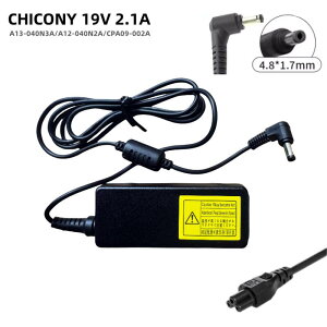 Vi Chicony 19V 2.1A A12-040N2A/A13-040N3A CPA09-002A 40W ACA_v^[4.8*1.7MM RlN^Ήd A13-040N2A A040R066L A040R079L A040R074L PCd 1.58AɂΉ\ dP[ut