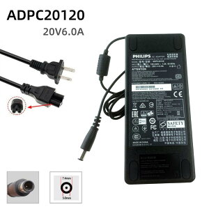 Vi PHILIPS tj^[p20V 6A ADPC20120 120W ACA_v^[ 7.4*5.0MM PSE[d dP[u dR[ht For 272G5DYEB 272G5DYEB/93 241B7QU 349X7FJEW AG271QG Benq EX3501T EX3501R EX3203R Aoc PD2710QC AG27LM00027 AG2