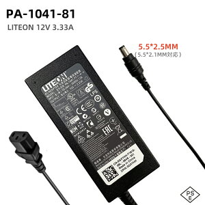 Vi LITEON 12V 3.33A FOR DELL S2419H S2419HN S2419NX S2719HN S2719NX HP PAVILION 23INCH BACKIT MONITOR 22XI HP SLATE RAVEN MTI2 AMCREST AMDV960H4p40W Ή ACA_v^[ PA-1041-81 5.5*2.5mm RlN^ [d p\Rd PCd 