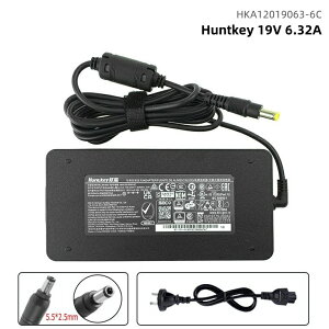 Vi HuntKey 19V 6.32A pHKA12019063-6C 120W ACA_v^[ 5.5*2.5MM PSE[d dP[u For Intel NUCNUC6i7KYK BOXNUC6i7KYK1 NUC6i7KYK1 NUC5i5RYK NUC7i7BNH All-in-One MINI-ITX POS Power Supply d݊ 3-Prong dR[h