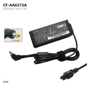 Vi Panasonic pi\jbN 16V 3.75A ACA_v^[CF-AA6373A CF-AA6372B 60W[d CF-SZ5 MX5 MX4 SX4 NX4 SX3 NX3 LX5 LX4 LX3 CF-31 CF-52 PCd 5.5*2.5mmdP[u dR[ht