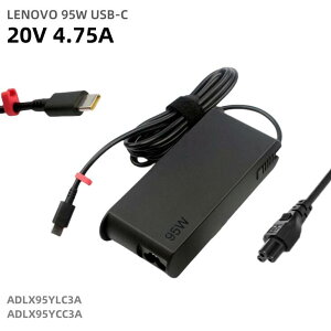 Vi LENOVO 95W USB-C 20V 4.75A PSE ACA_v^[20V-4.75A 15V-3A 9V3A 5V-3A USB-C p ADLX95YCC3A ADLX95YLC3A ADLX95YAC3A PCd PSEKi Ήp dR[ht iUSB 3.0 Type-Cj SA10R16876 02DL130