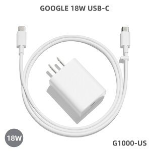 Vi Google 18W USB-C ACA_v^[[d GR4RC d USB-C TYPE-C to TYPE-C t G1000-US dP[u PD 2.0 9V2A 5V3A 5V2A X}z Fast Charging Pixel Phone Charger iPhoneΉ