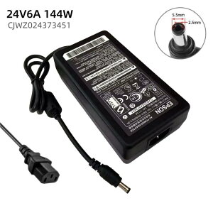  EPSON 24V 6A 144W ACA_v^[ 4A3ALED CJWZ024373451 24V5A/4A/3A/2A/1.5AΉ M2450AΉp 5.5mm×2.5mm Kp dR[h 5.5mm×2.1mm ɂΉ ALC24V6AJ