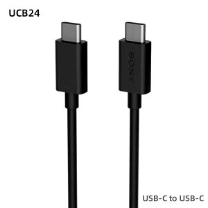  \j[ SONY UCB24 TYPE-C TO TYPE-C USB 2.0 [dP[u fW^J rfIJ A7M3 A7R4 A7M4 A6600 Xperia PD18WΉ (100CM)