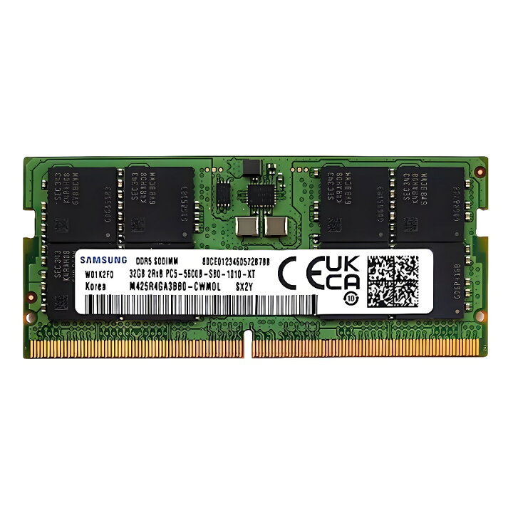 楽天市場】SAMSUNG サムスン純正 32GB (1x32GB) DDR5 5600MHz PC5 
