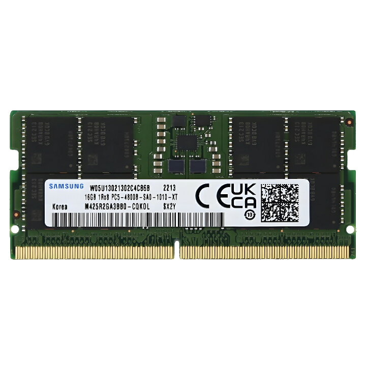 楽天市場】SAMSUNG サムスン純正 16GB (1x16GB) DDR5 4800MHz PC5 
