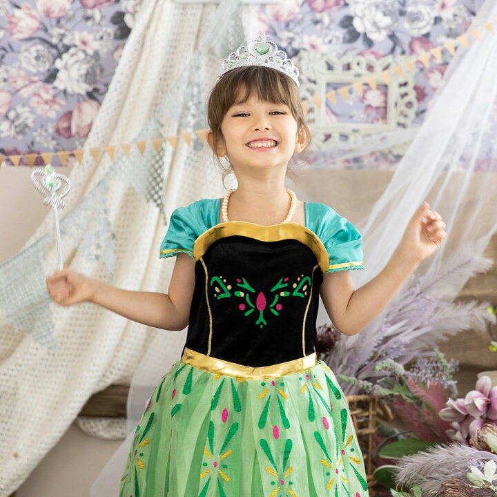 楽天市場】アナ 戴冠式 ドレス 子供 プリンセス 雪の女王 子供用 