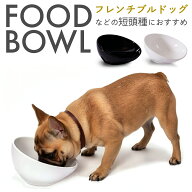 【楽天1位★獲得】【短頭種にピッタリ】犬 皿 陶器 鼻ぺちゃ 犬 食器 犬用 犬用品 食事 皿 いぬ ブルドッ…